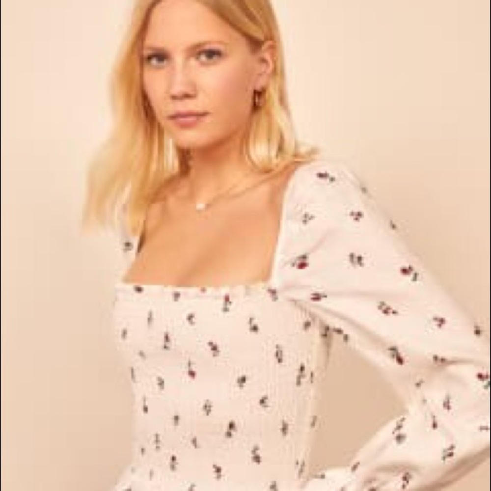 Reformation Tangerine Top